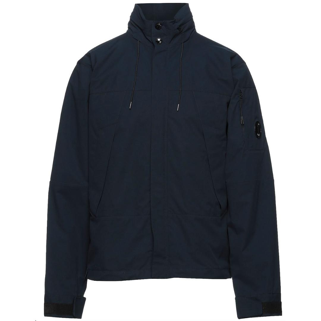 C P Company Pro Tek Lens Navy Blue Jacket