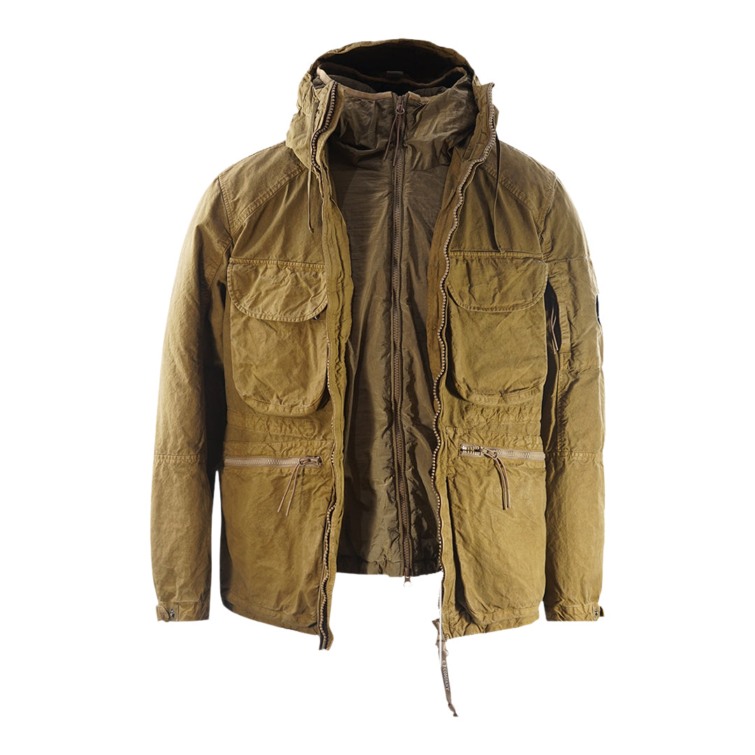 C.P. Company Ba Tic Hooded Cumin Field Jacket