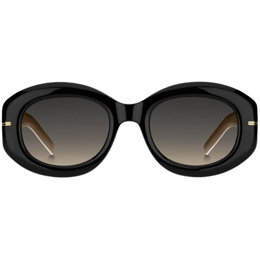 Hugo Boss Grey Brown DS Lens Black Beige Sunglasses One Size