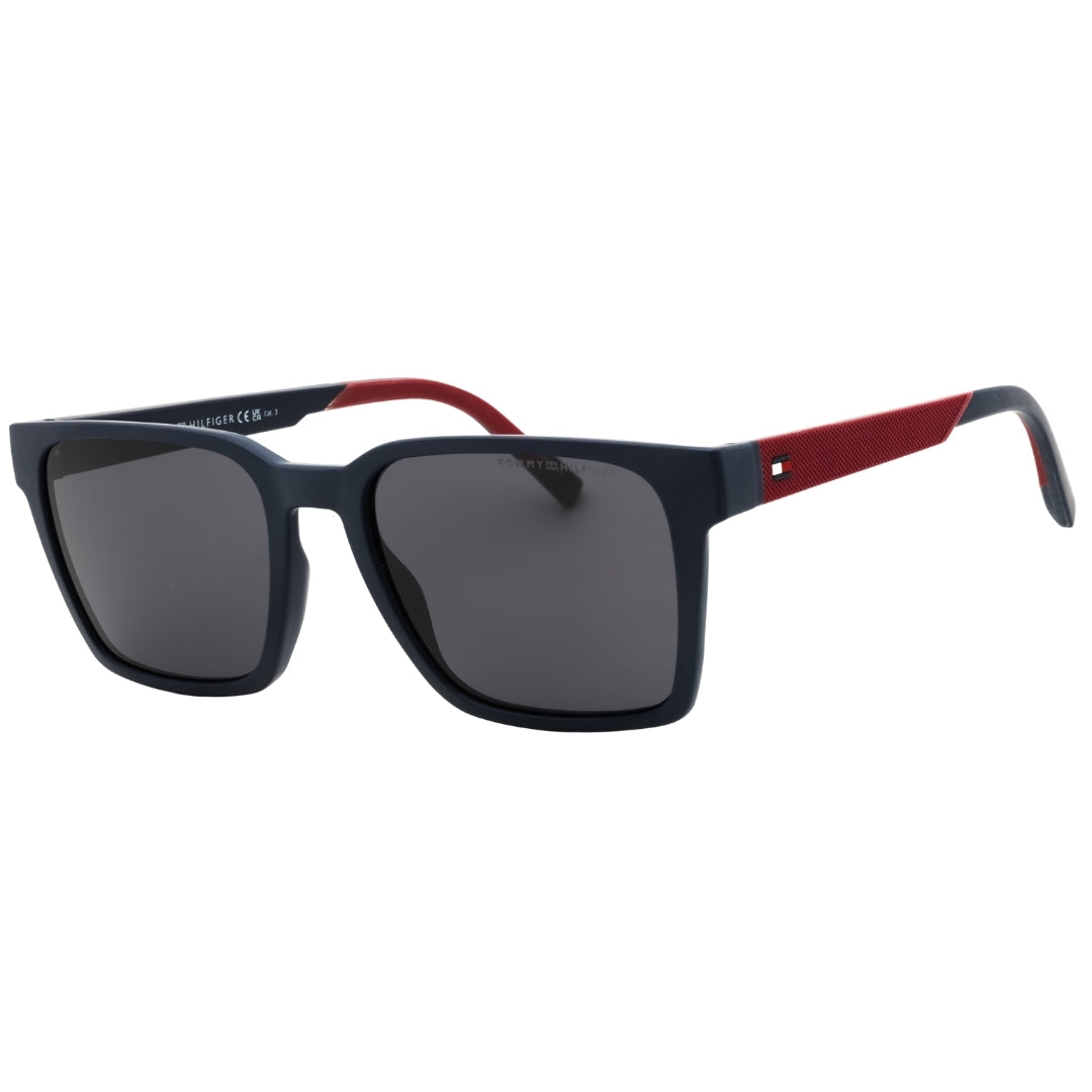 Tommy Hilfiger TH 2143/S 08RU IR BLUE RED/GREY Sunglasses 55X19X145 One Size