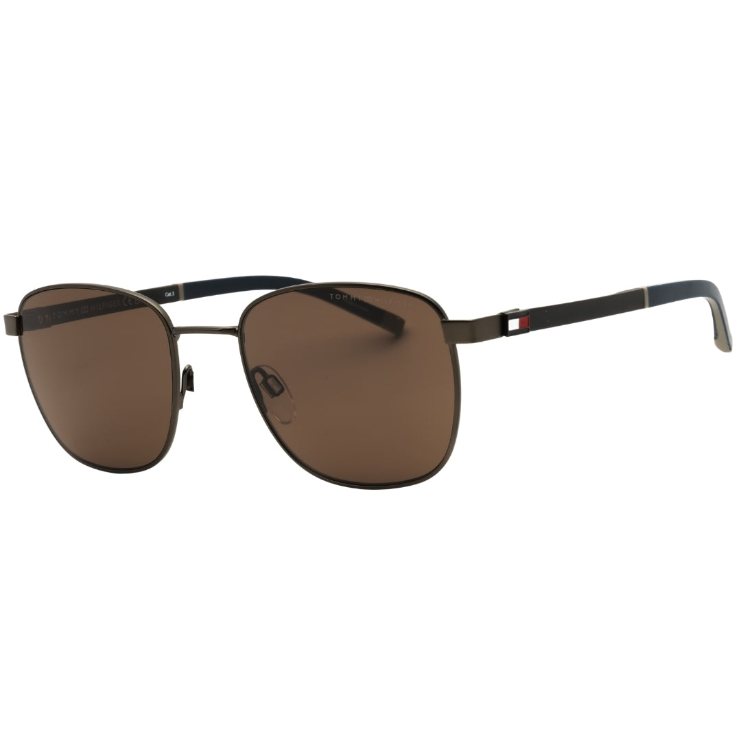 Tommy Hilfiger TH 2138/S 0SVK 70 MATTE RUTHENIUM BLACK/BROWN Sunglasses 53X20X145 One Size