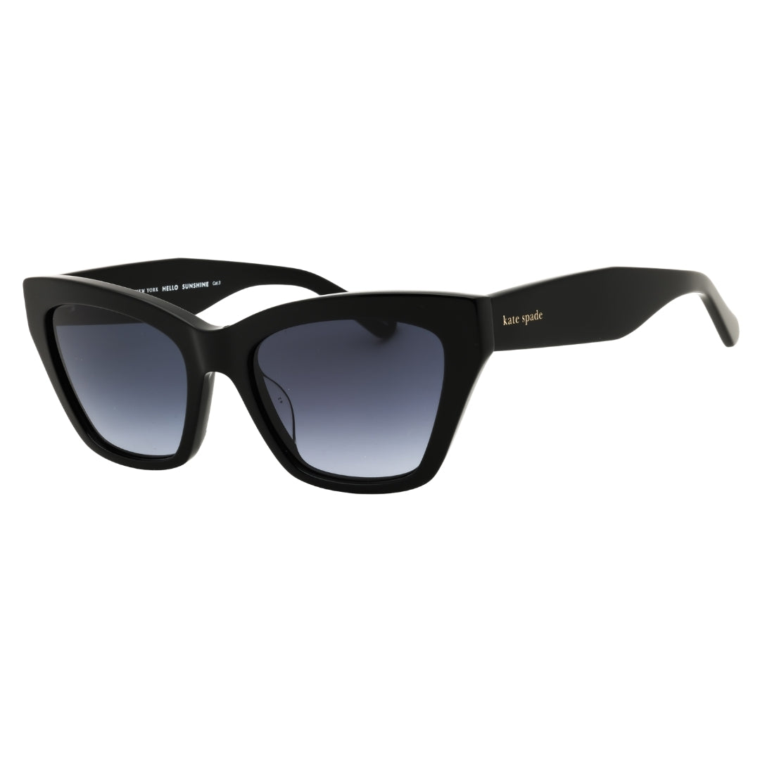 Kate Spade FAY/G/S 0807 9O BLACK / DARK GREY SF Sunglasses Women One Size