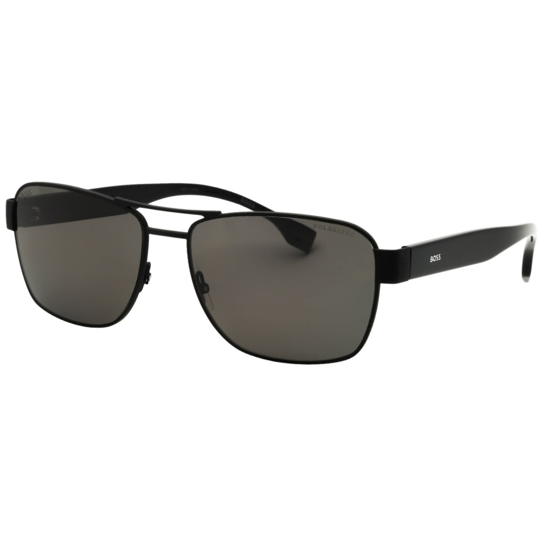 Hugo Boss BOSS 1441/O/S 0807 M9 BLACK/GREY PZ Sunglasses Male 60X16X150 One Size