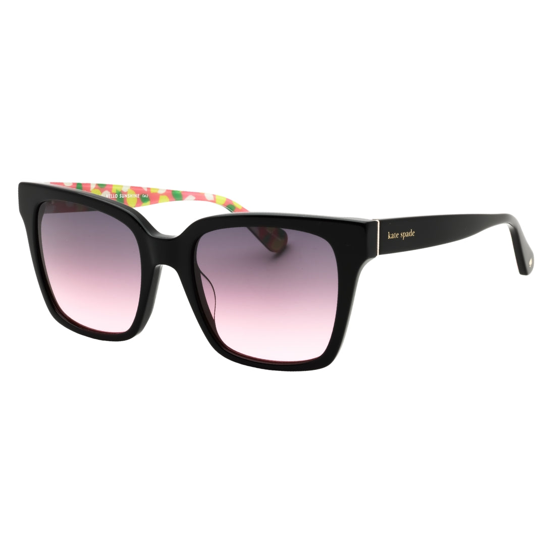 Kate Spade HARLOW Black Sunglasses One Size