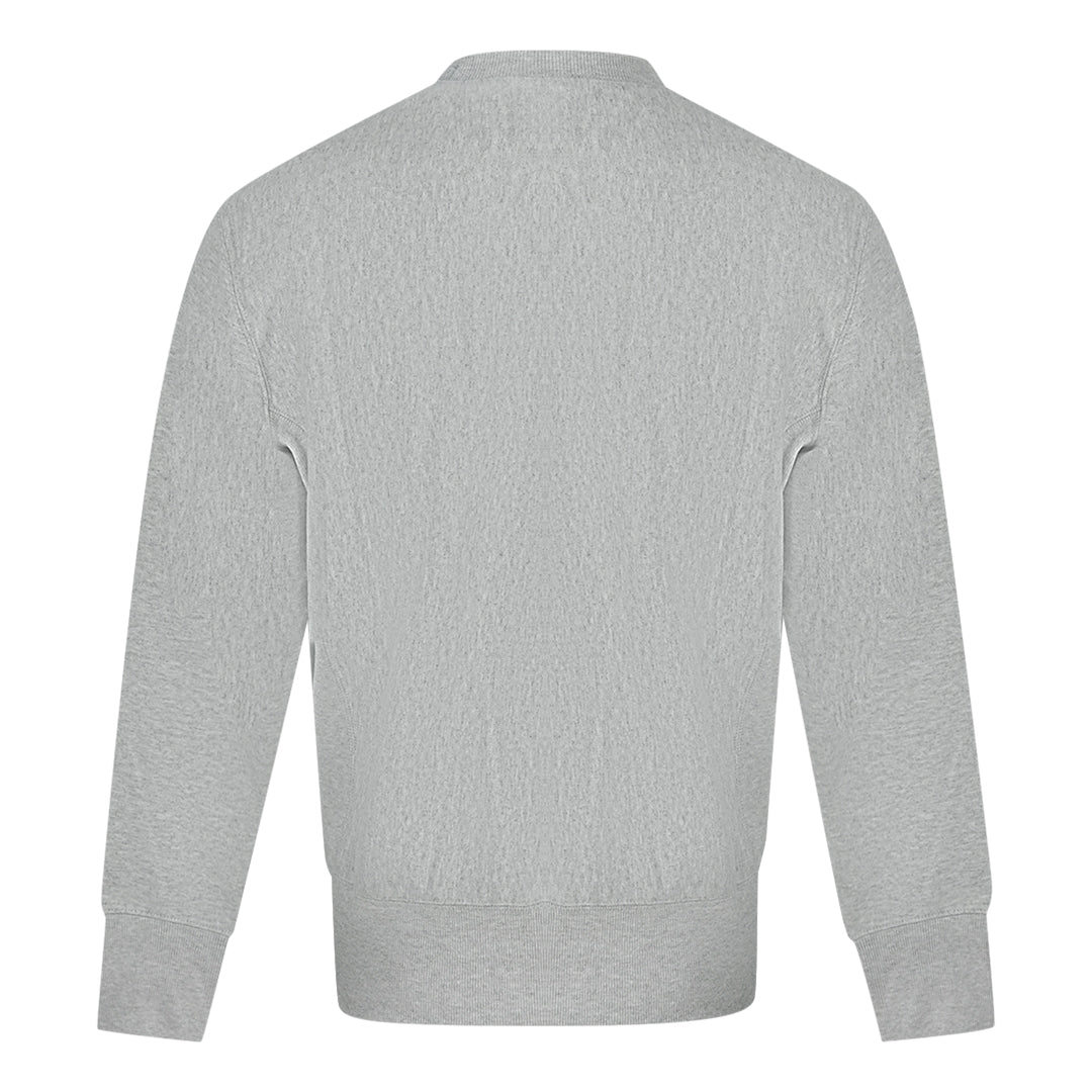Champion Reverse Weave C Logo Grey Jumper