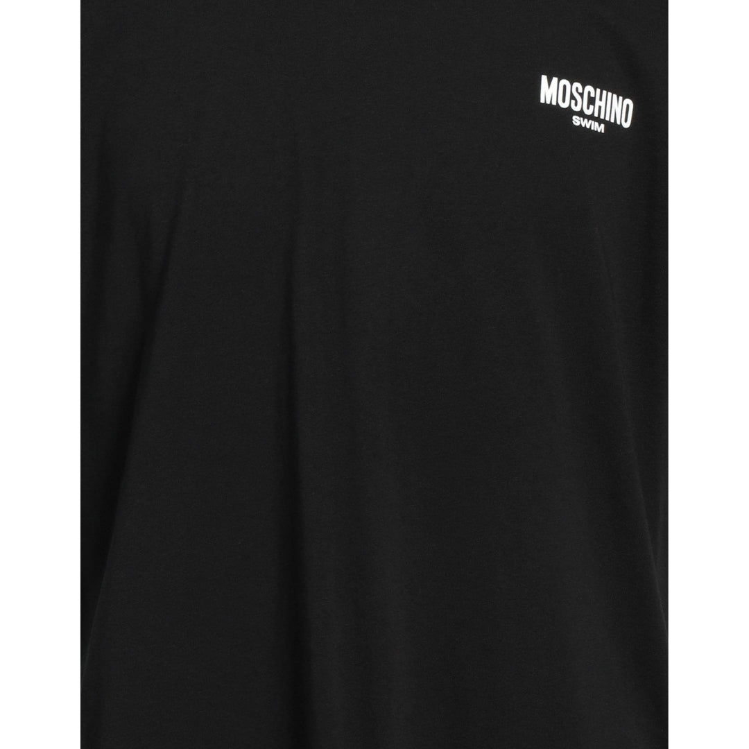 Moschino Swim Logo Black T-Shirt