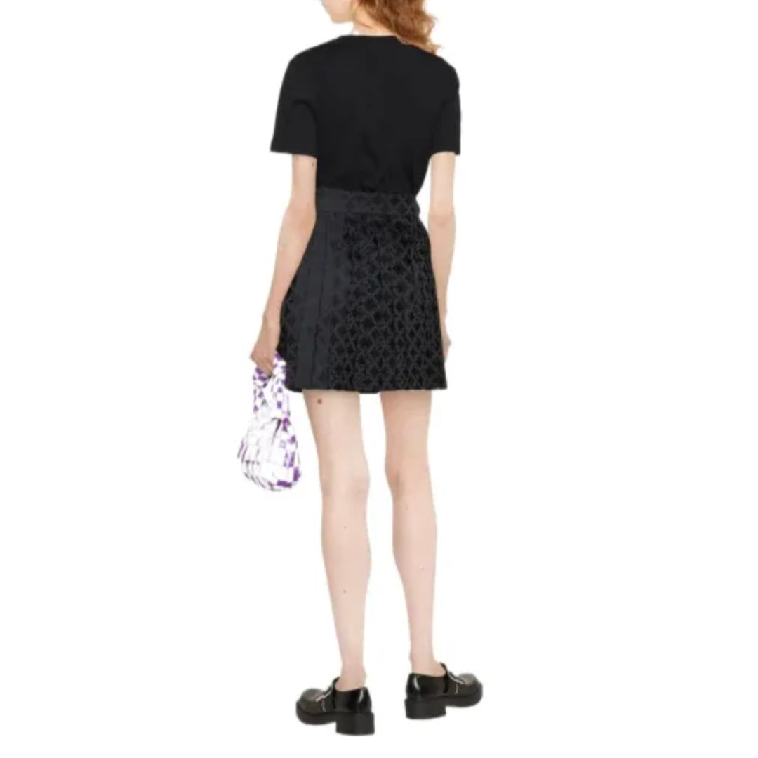 Moschino Double Smiley Black T-Shirt