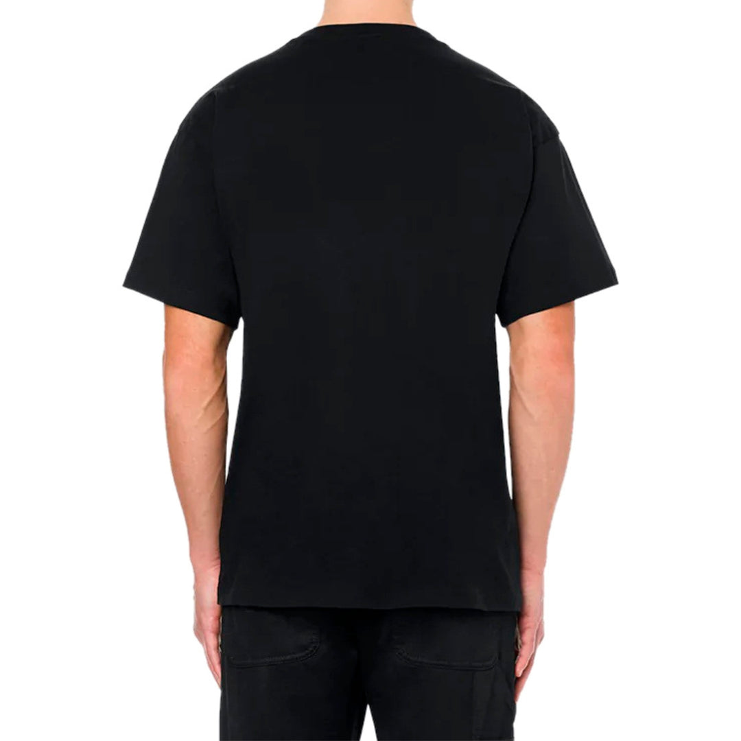 MOSCHINO 222ZRA07149041 1555 BLACK T-SHIRT MALE XS