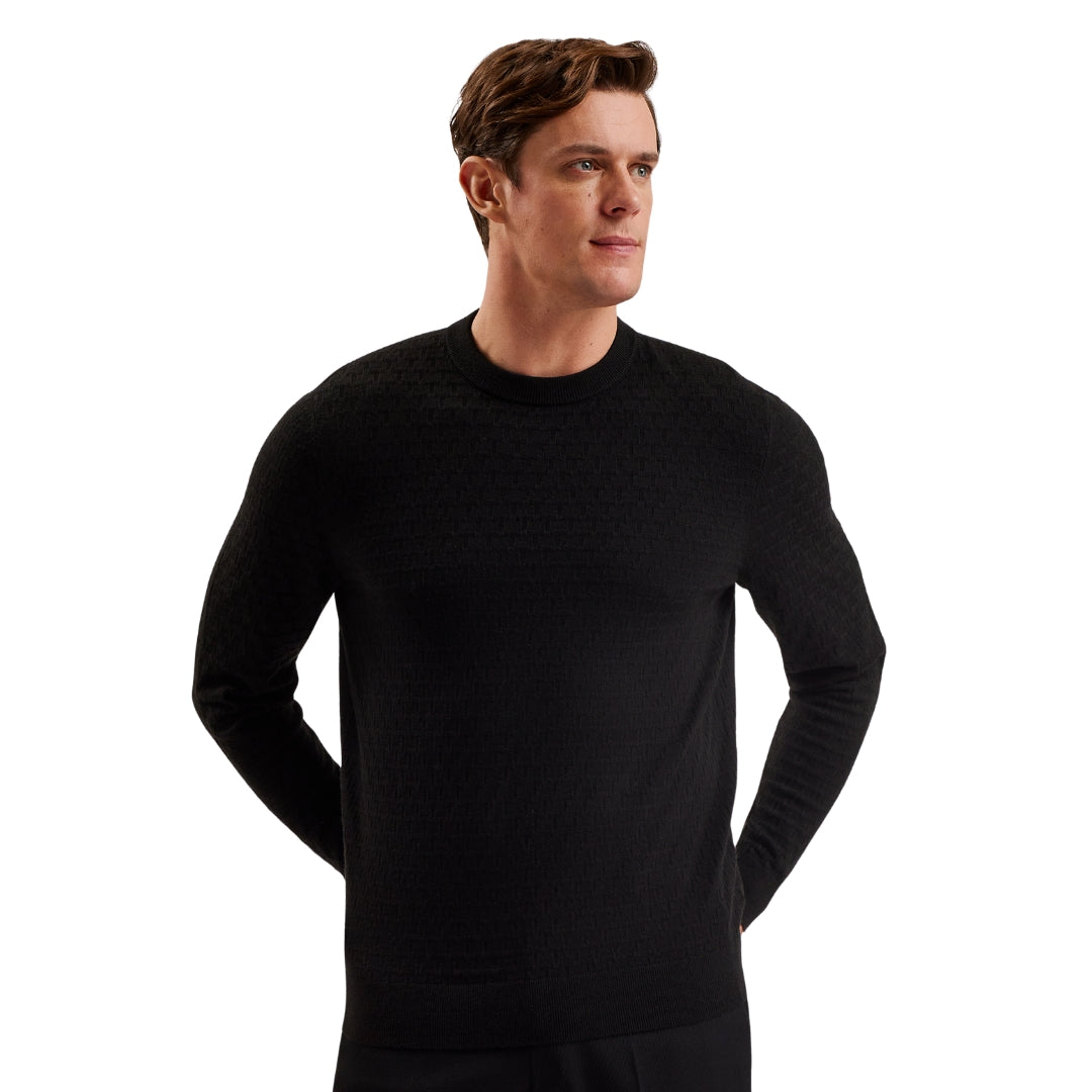 Ted Baker MMK LOUNG Ls T Stitch Crew Neck 5