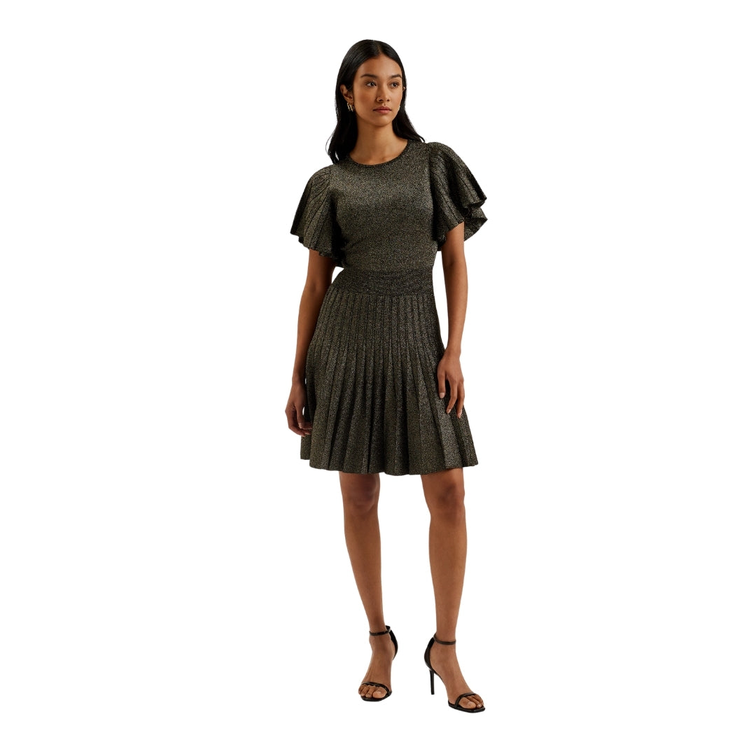 Ted Baker WMD MADISNN Metallic Angel Sleeve Knit S 1
