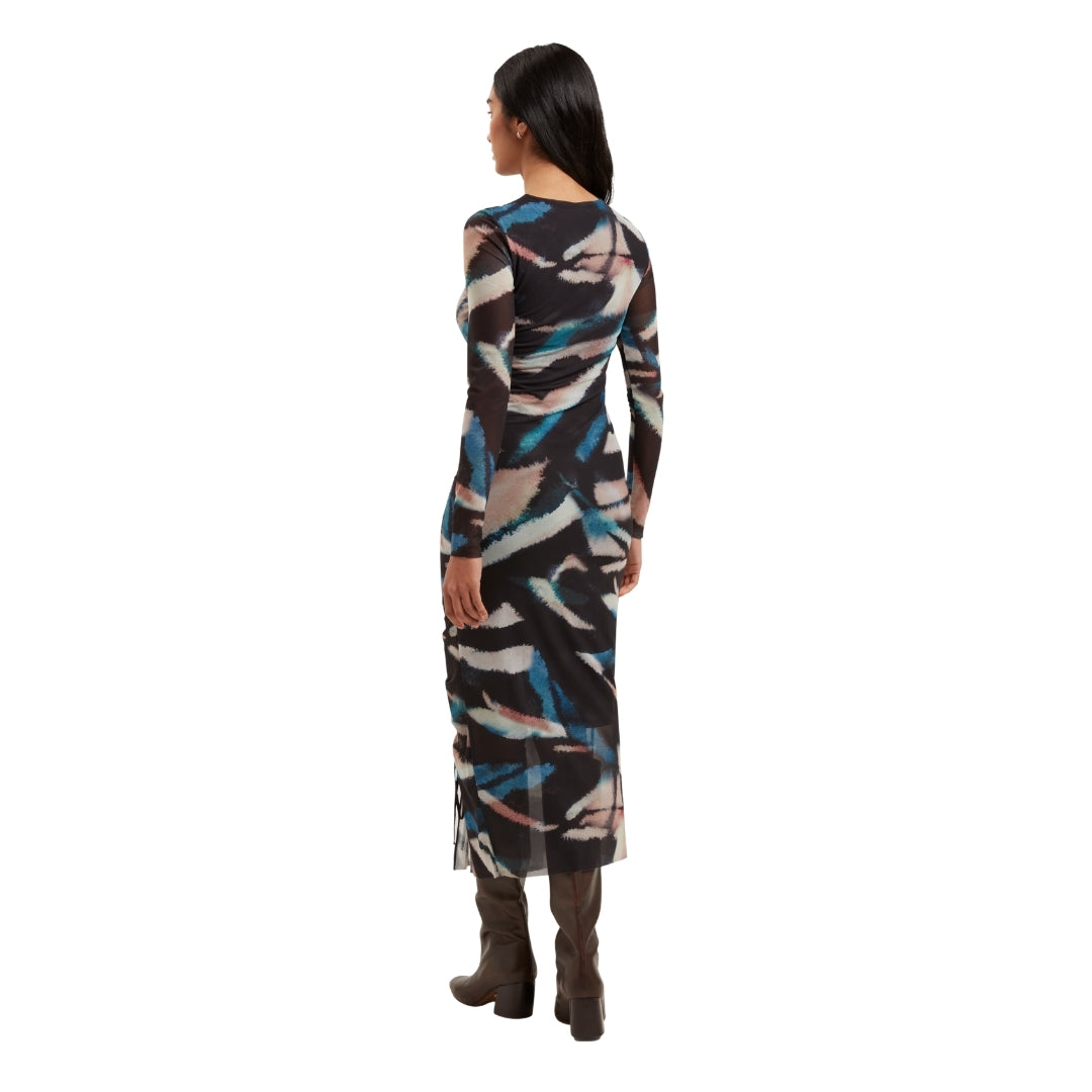Ted Baker WMD ELLYLOU Printed Mesh Bodycon Gathere 5