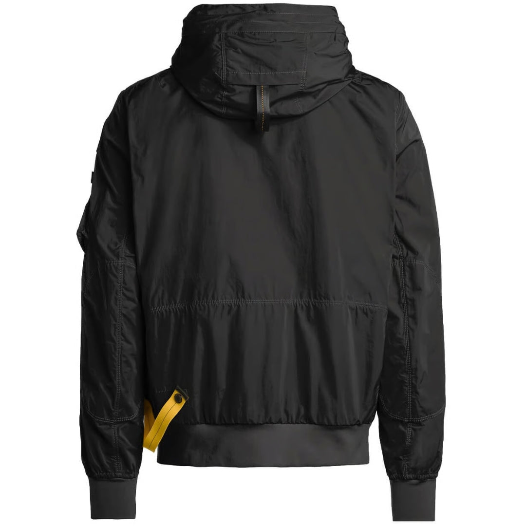 Parajumpers Gobi Spring Off-Black Hooded Bomber Jacket