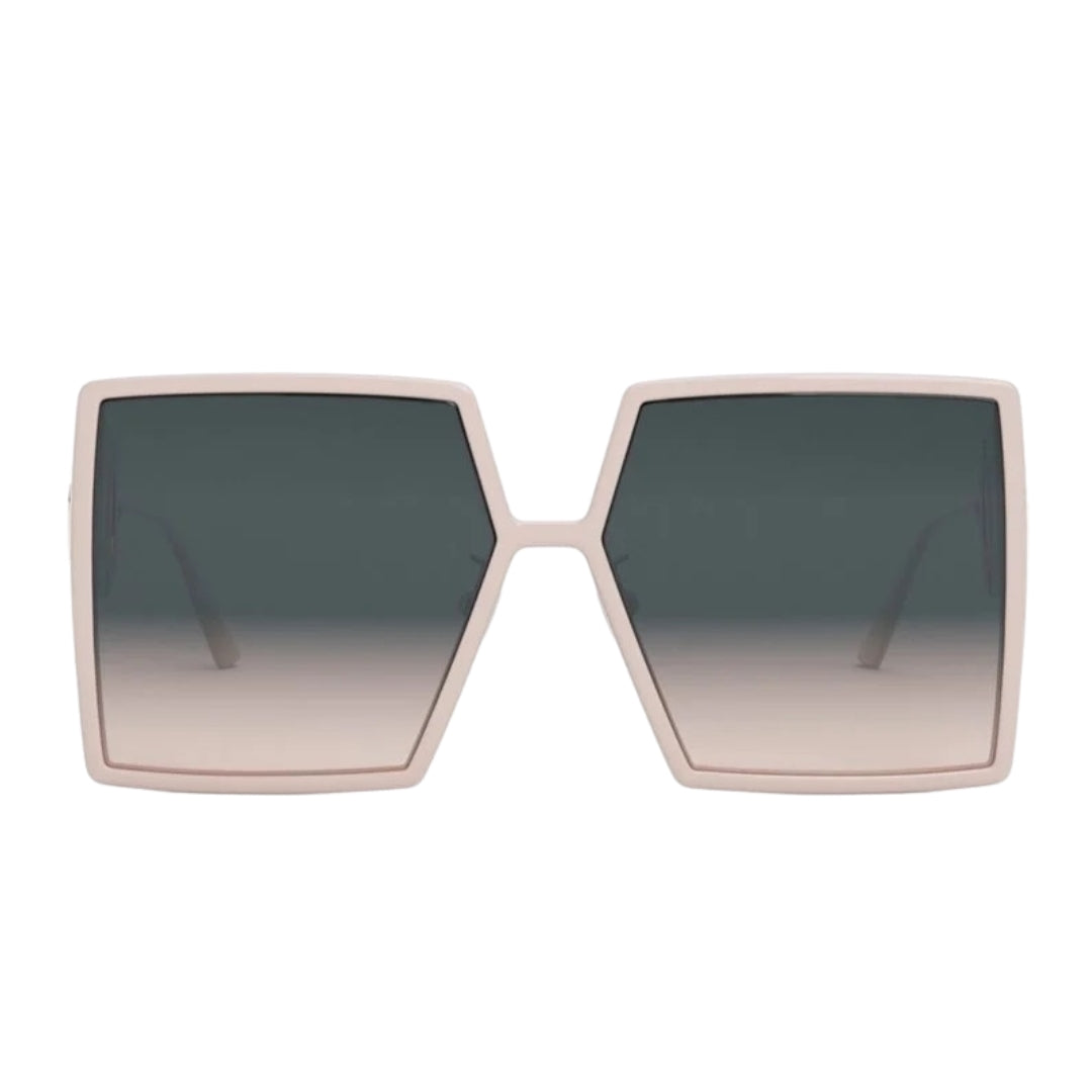 Dior 30Montaigne Pale Pink Framed Smoke Grey Lens Sunglasses