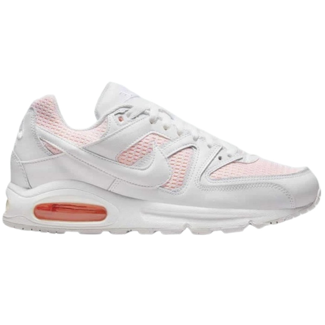 Nike Air Max Command Pink Detail White Trainers