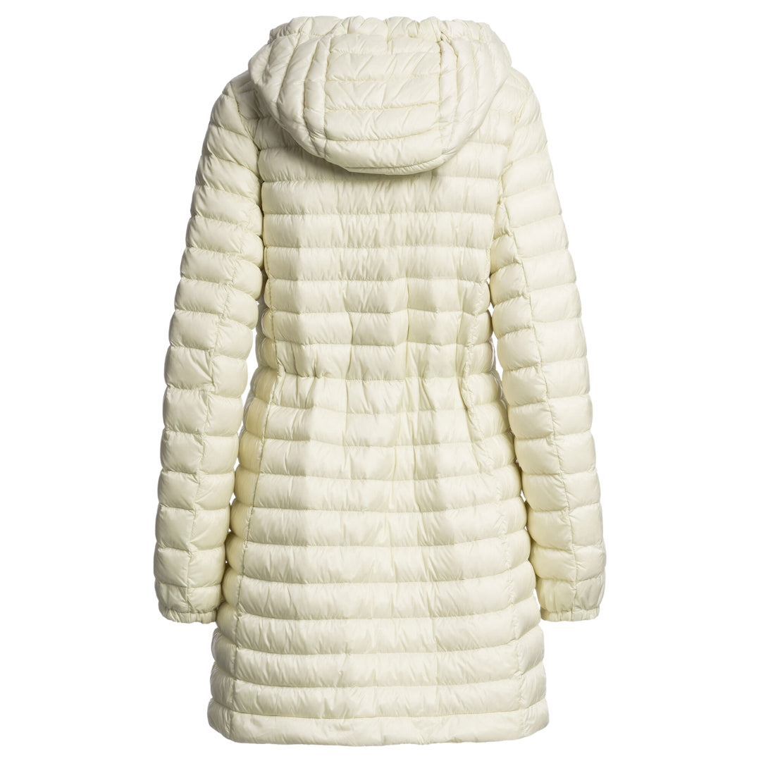 Parajumpers Meredith Mossy Chalk Hooded Down Jacket