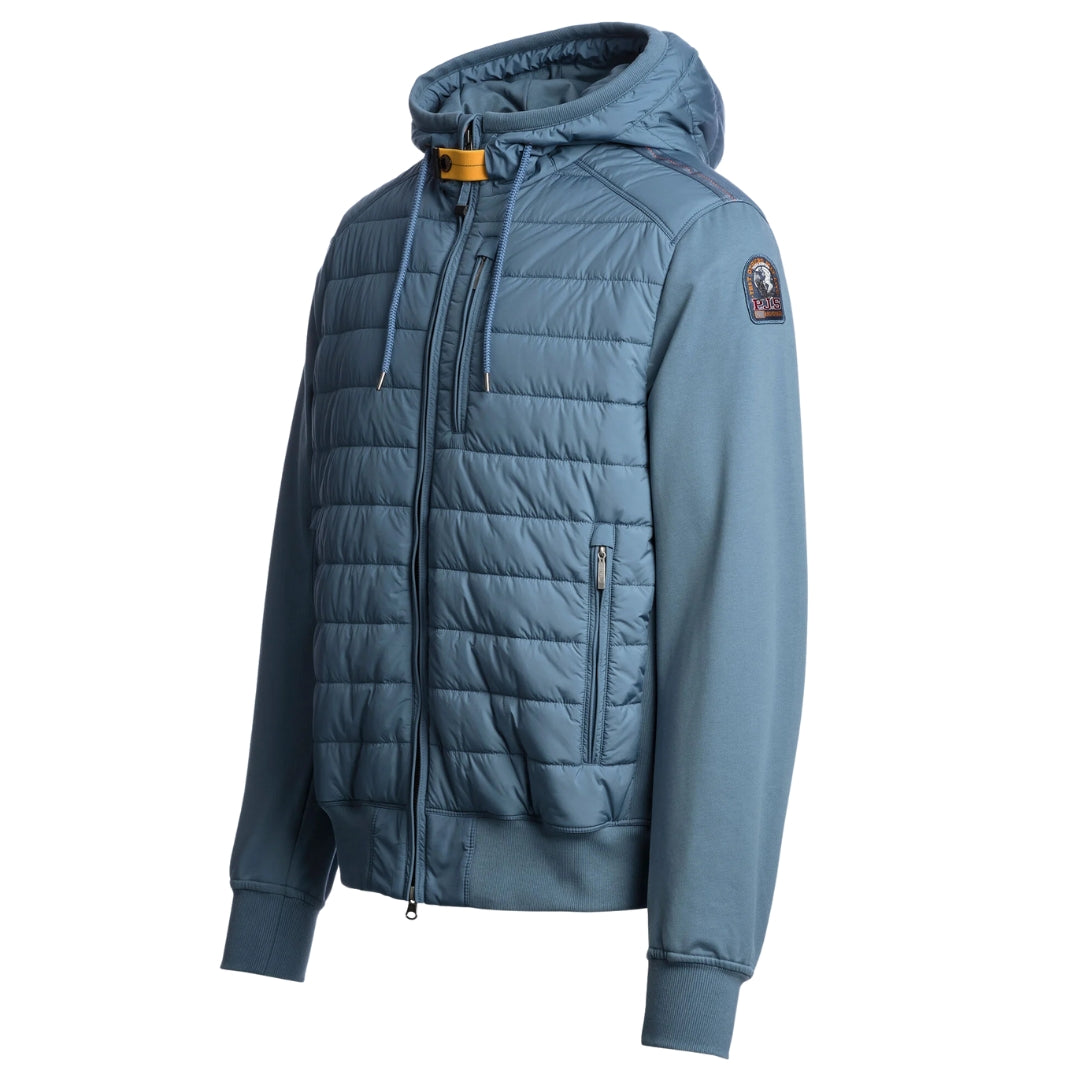 Parajumpers Ivor Marine Blue Zip Up Hooded Jacket