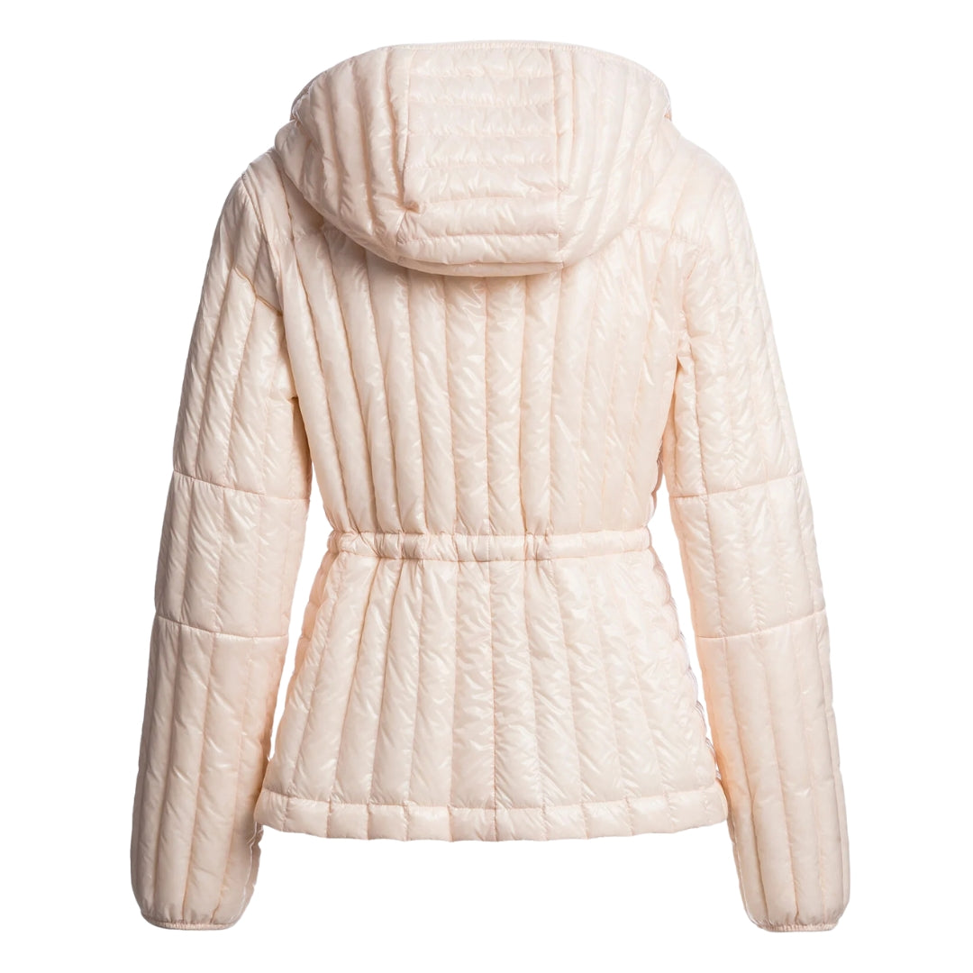 Parajumpers Kun Blush White Hooded Down Jacket