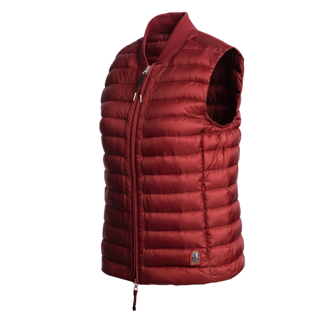 Parajumpers Rosanna Dark Carmine Red Down Gilet