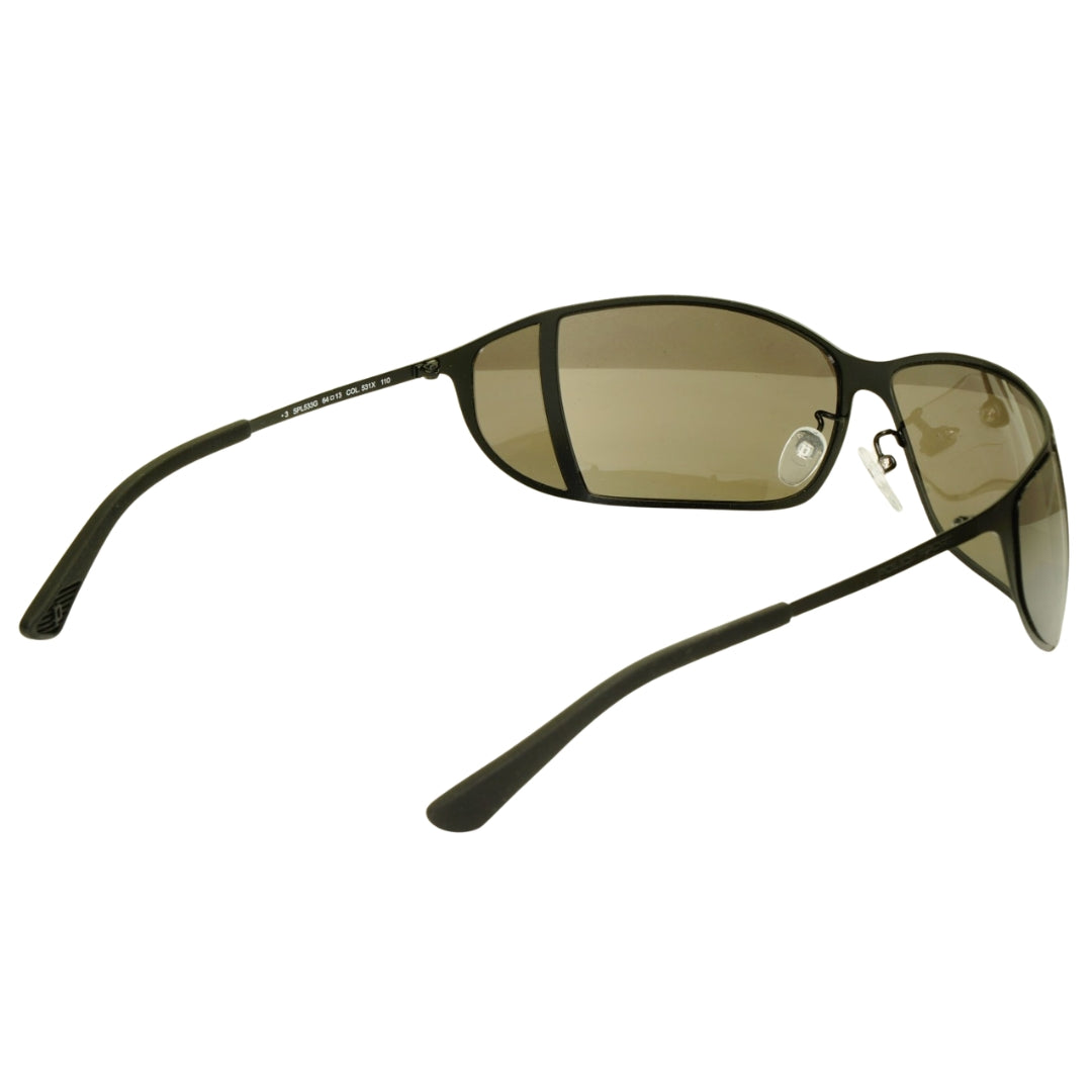 Police Brown Lens Black Sunglasses