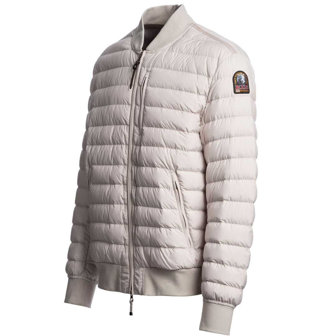 Parajumpers Breving Pelican Beige Bomber Jacket