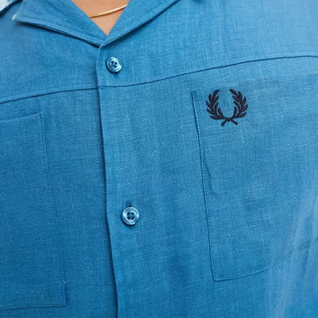 Fred Perry Runaway Ocean Shirt - Nova Clothing