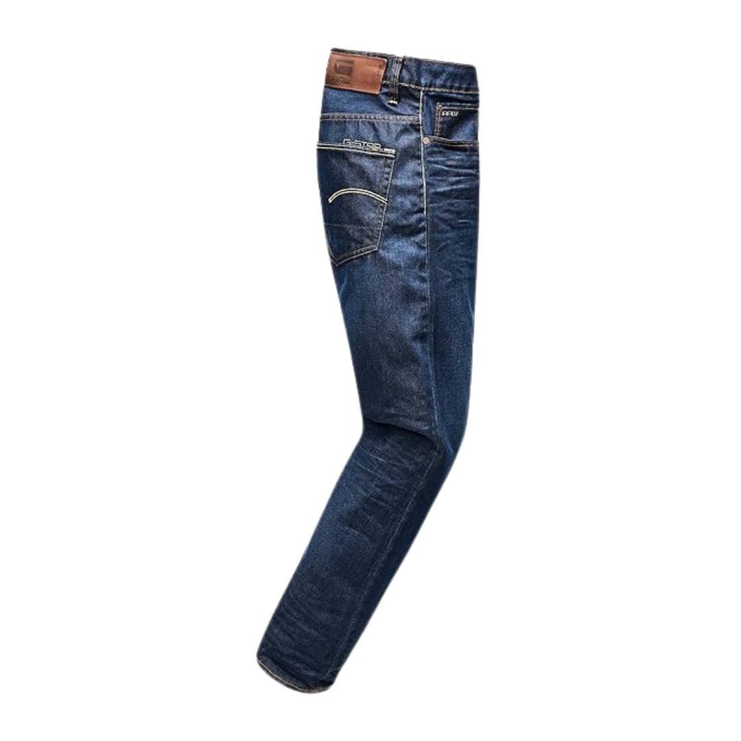 G-Star Dark Blue 3301 Loose Swash Denim Jeans