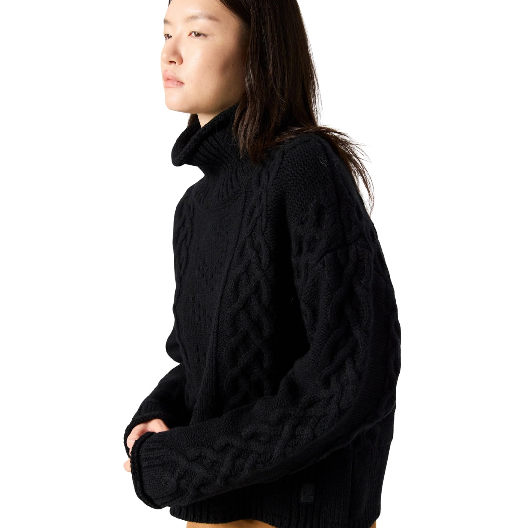 Parajumpers Gypsy Black Turtleneck Jumper