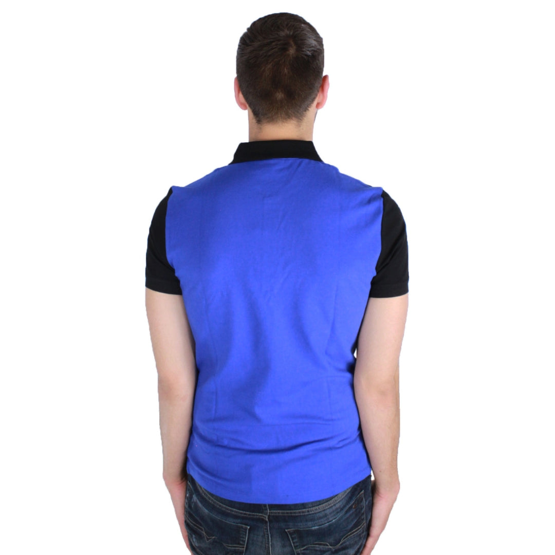 Armani Jeans Blue Back Black Polo Shirt