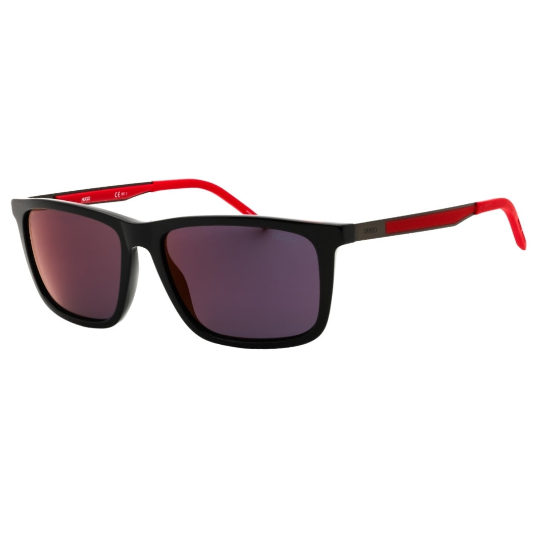 HUGO Sunglasses HG 1139/S 0807 AO BLACK/RED SP 56X16X145 One Size