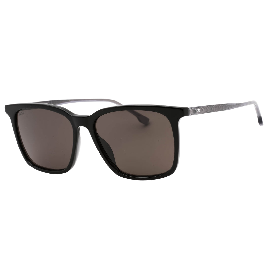 Hugo Boss Grey Lens Black Sunglasses One Size