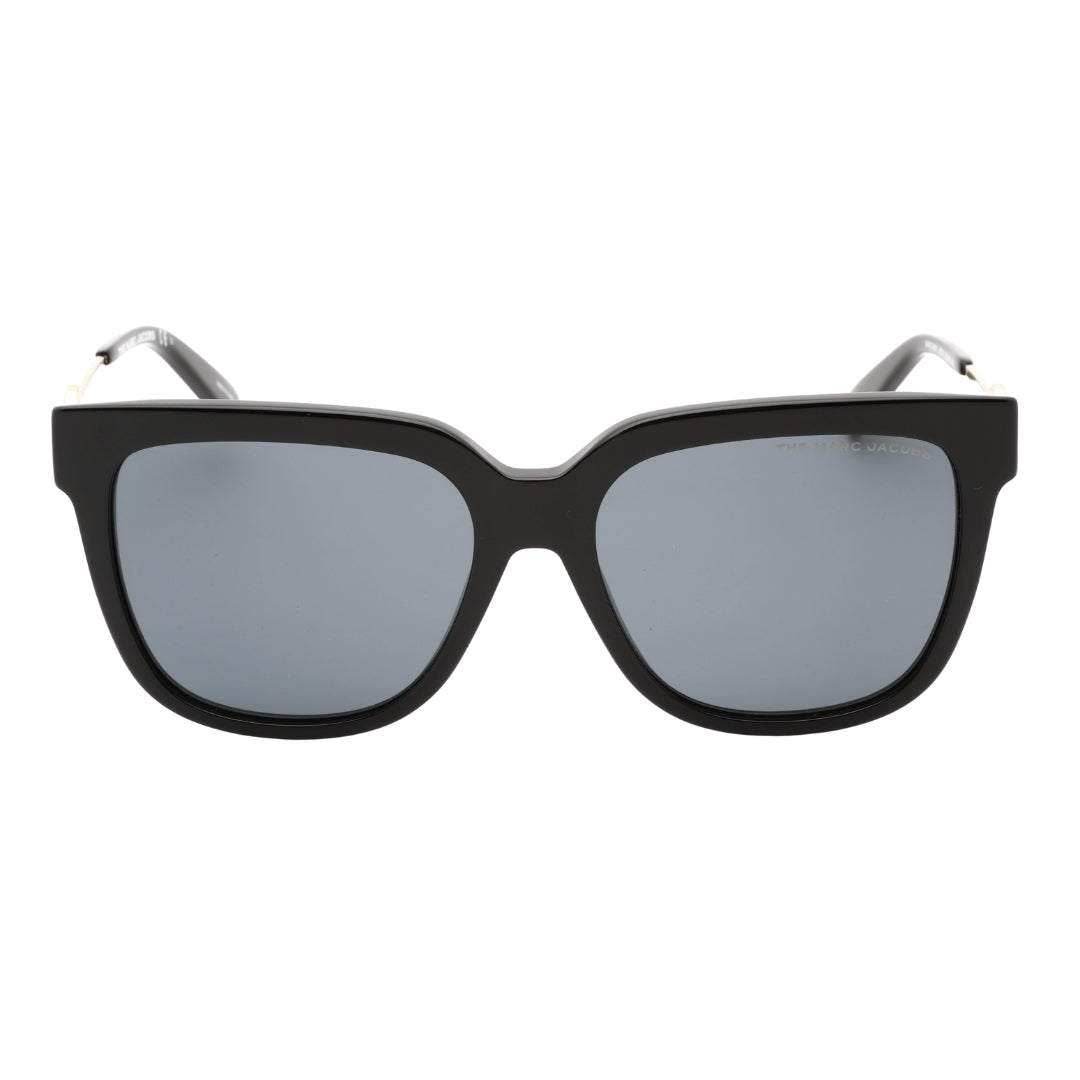 Marc Jacobs Black Framed Gold Armed Sunglasses One Size