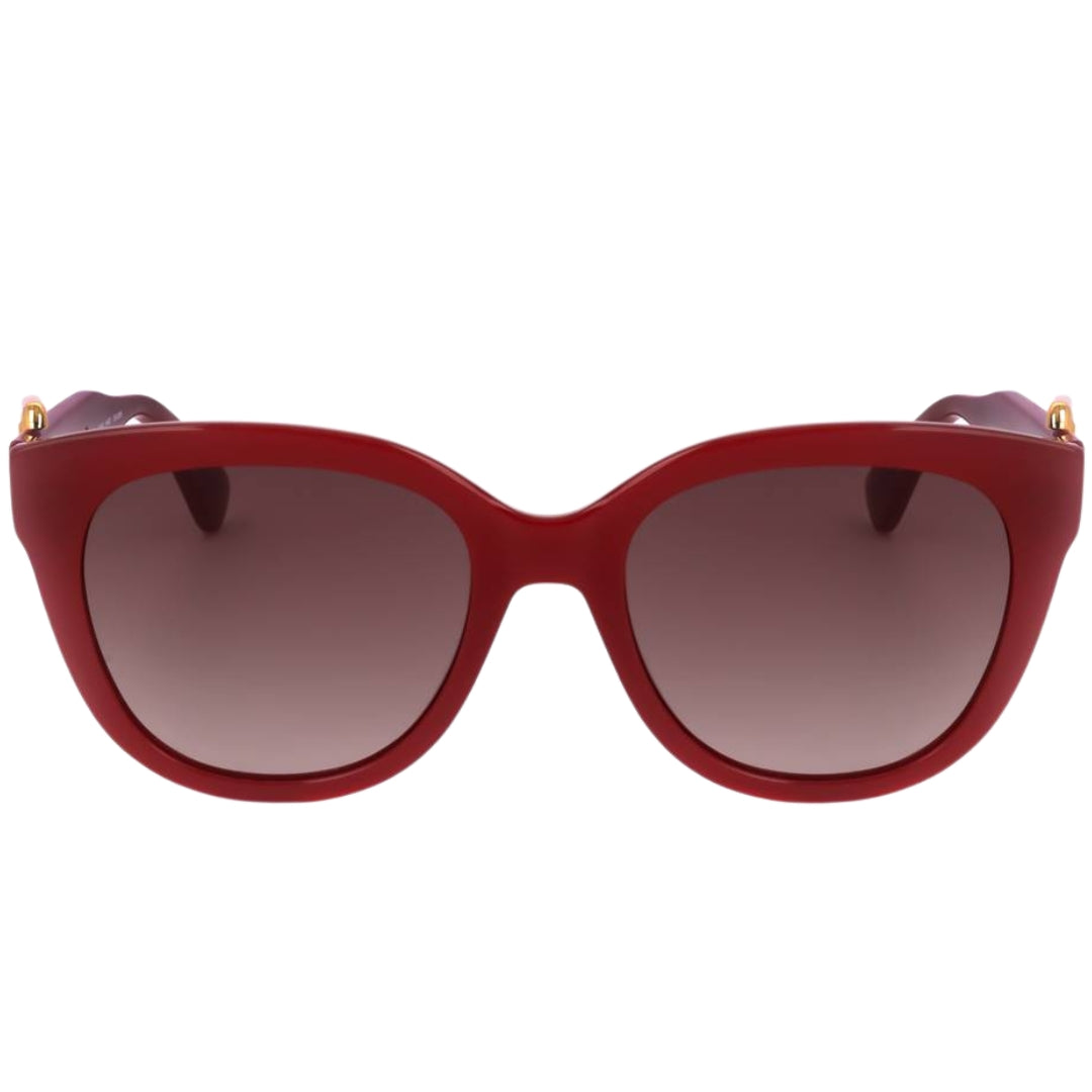 Moschino Brown SF Lens Red Buckled Legs Sunglasses