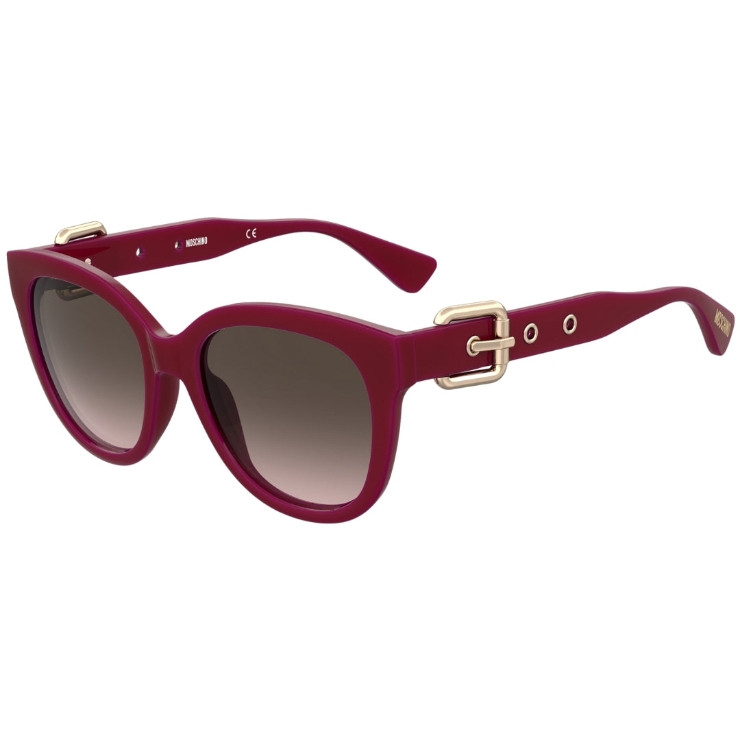 Moschino Brown SF Lens Red Buckled Legs Sunglasses