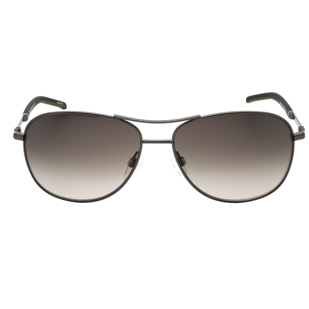 Tommy Hilfiger Brown SF Lens Dark Silver Sunglasses One Size