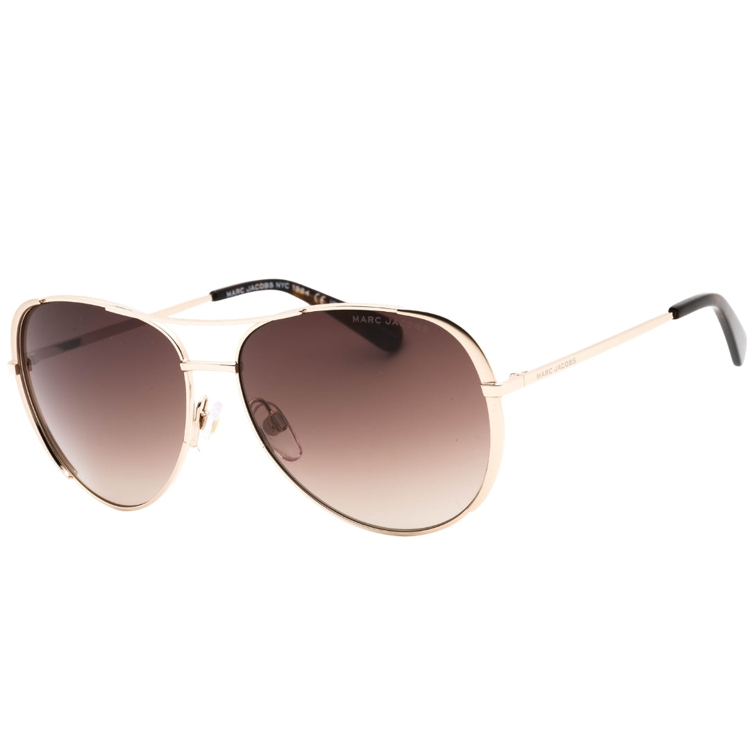 Marc Jacobs Brown SF Lens Gold Sunglasses One Size