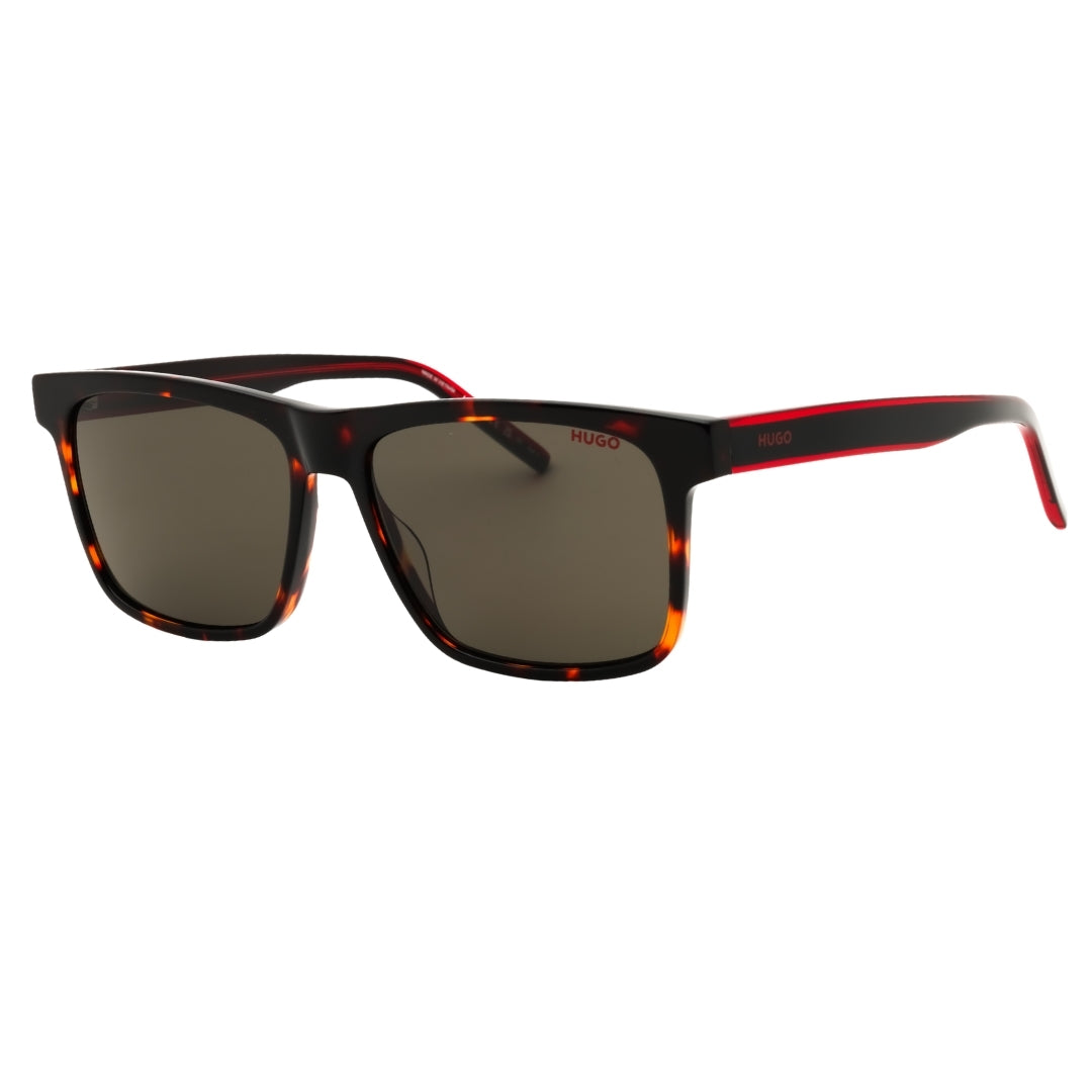 Hugo Hg 1242/S 0O63 Ir Havana Red/Grey Sunglasses Male 55X15X145 One Size