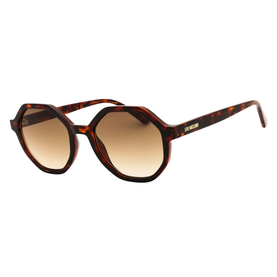 Love Moschino MOL076/S 05L HAVANA / Brown Gradient Sunglasses Women One Size