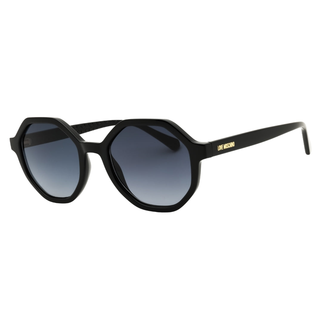 Love Moschino MOL076/S 807 Black / Grey Gradient Sunglasses Women One Size