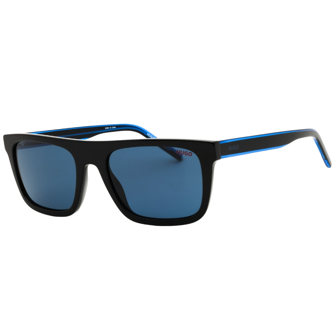 HUGO HG 1297/S 0D51 KU BLACK BLUE/BLUE Sunglasses Male 54X19X145 One Size