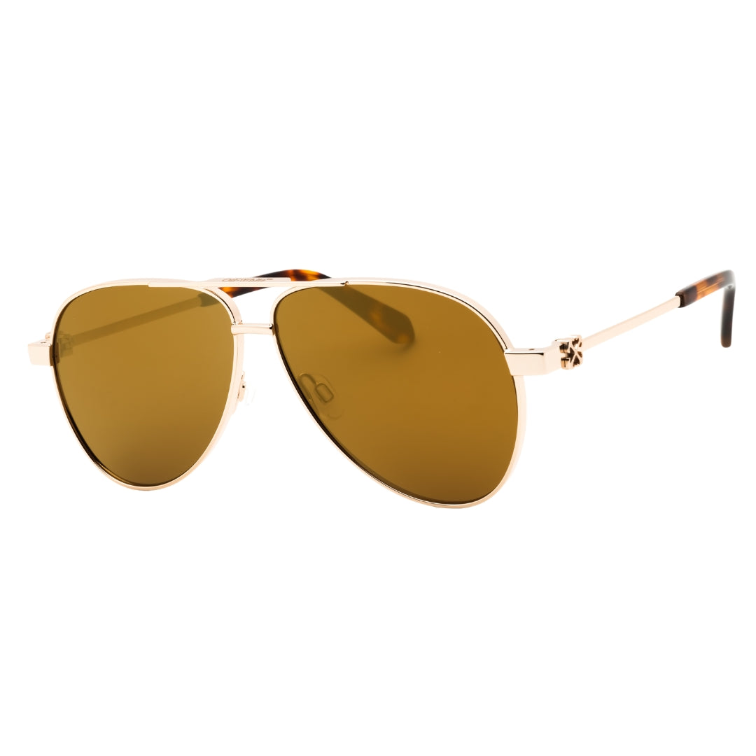 Off-White Ruston 7676 Gold / Gold Mirror Sunglasses One Size