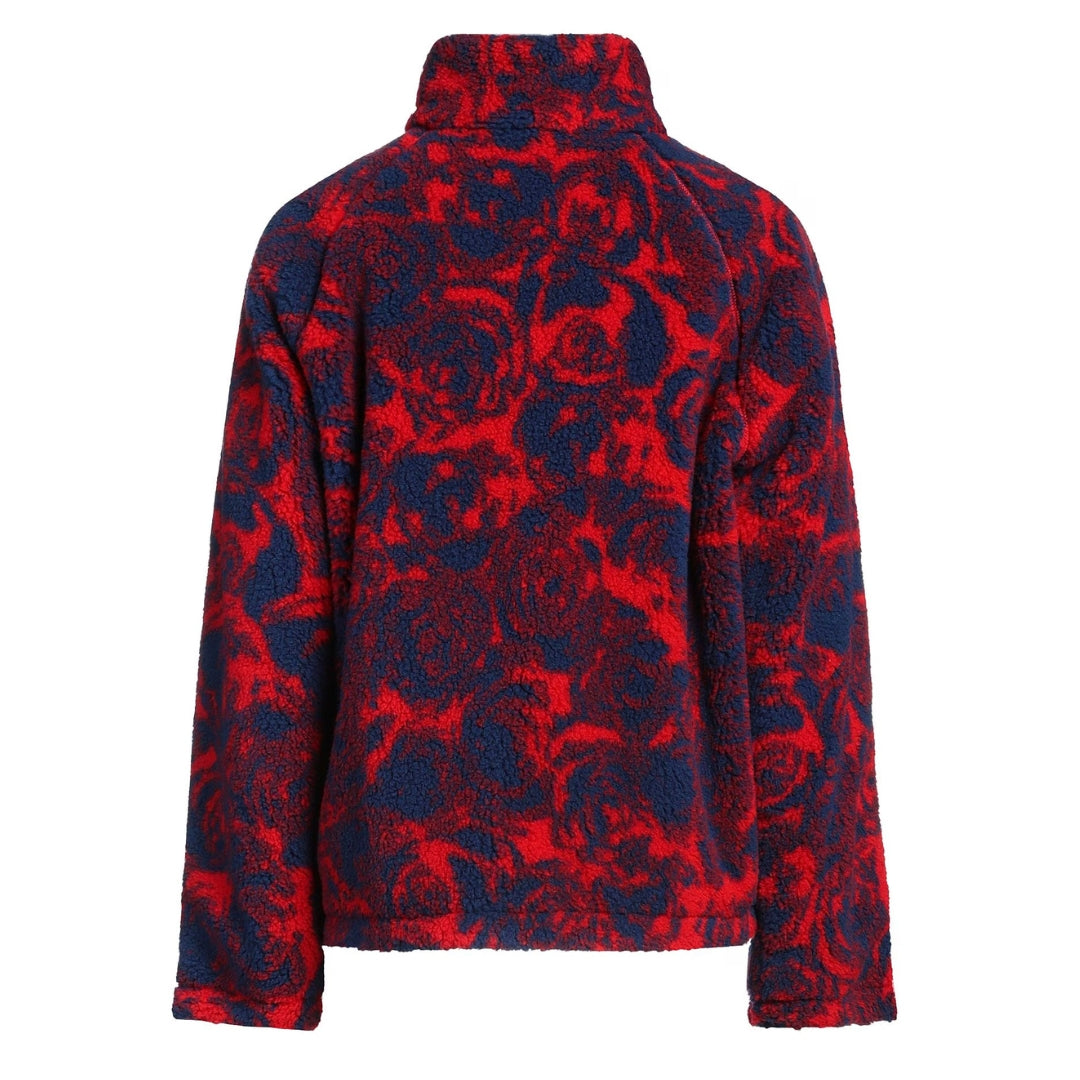 BURBERRY 8077130 Burberry Reversible Rose Fleece Jacket Jacket Red JACKET MALE M