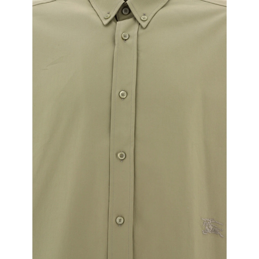 BURBERRY 8082303 Burberry Cotton Oxford Shirt HUNTER (green) CASUAL SHIRT MALE S