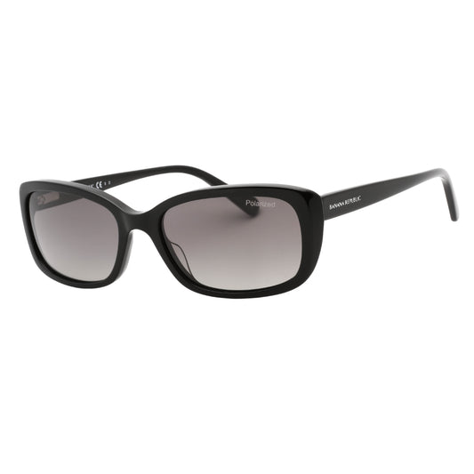 Banana Republic Grey SF Polarized Lensed Black Sunglasses One Size