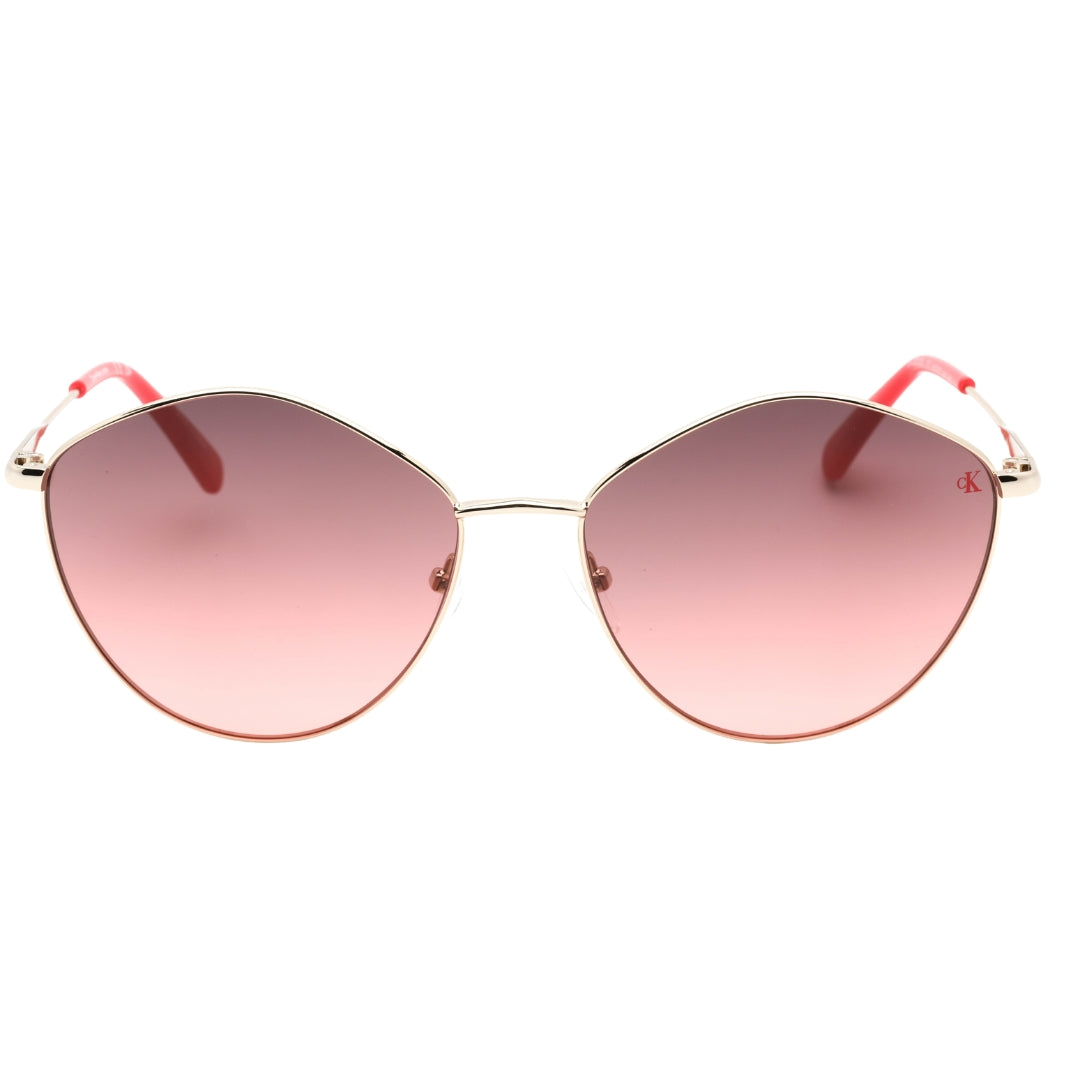 Calvin Klein Jeans CKJ22202S 717 GOLD / Pink Gradient Sunglasses One Size