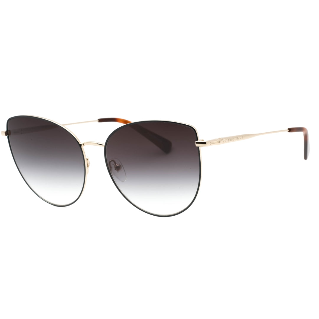 Longchamp LO158S 713 GOLD/BLUE / Grey Gradient Sunglasses Female One Size