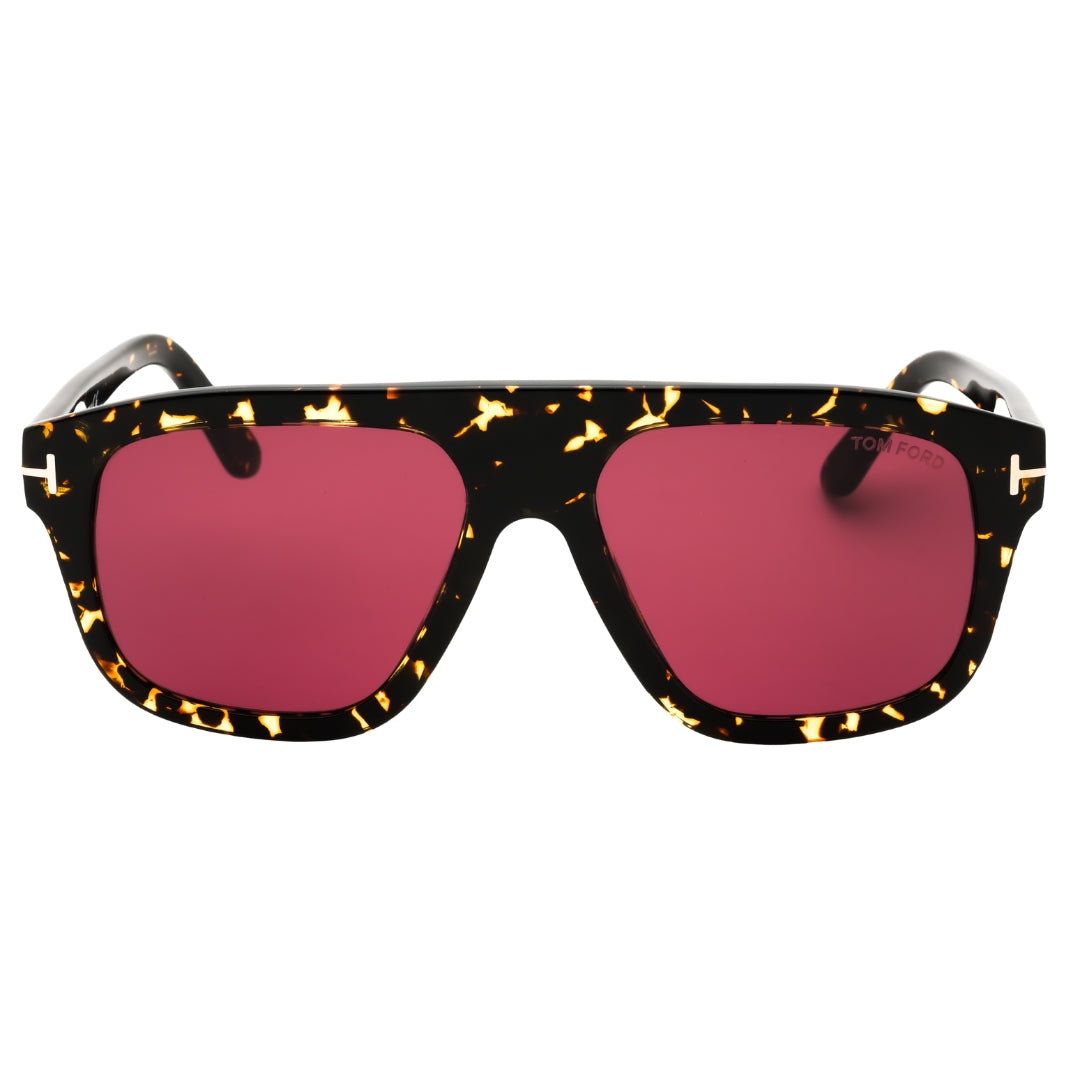 Tom Ford Ft0777 52S Dark Havana / Bordeaux Sunglasses One Size