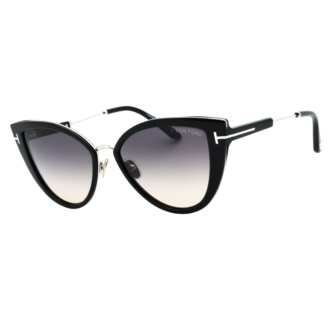 Tom Ford Anjelica-02 Shiny Black Sunglasses One Size