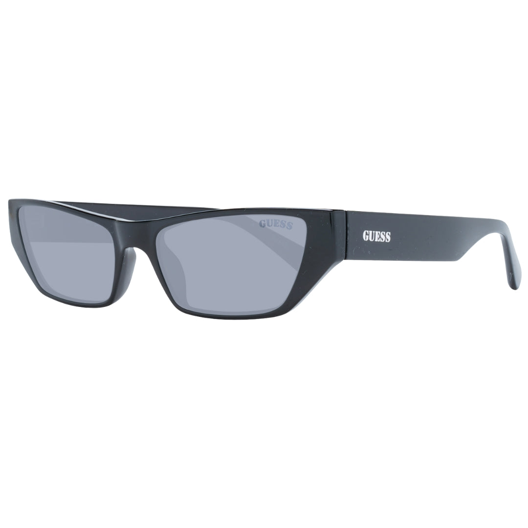 Guess Shiny Black Framed Smoke Lensed Sunglasses
