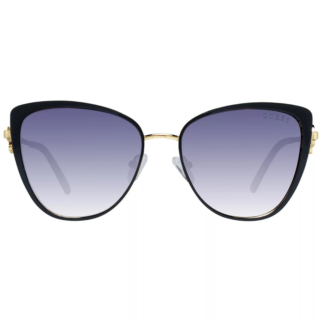 Guess Shiny Black Frame Gold Legs Sunglasses