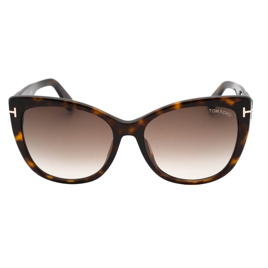 Tom Ford Gradient Roviex Dark Havana Brown Sunglasses One Size